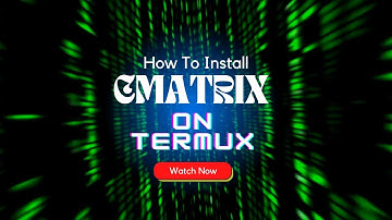 How to install Cmatrix or Matrix Screen on Turmux #hacker #tutorial #termux