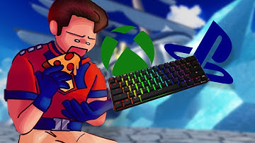 How to hold moves on KBM on Console ⌨️ (Fruit Battlegrounds Roblox)