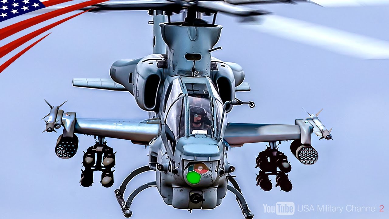 強いぞ Ah 1zヴァイパー 攻撃ヘリ コブラ シリーズの最新型 ミリ波レーダーも搭載可 Youtube