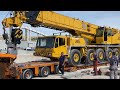 Loading And Transporting A Grove Mobile Crane - Fasoulas Heavy Transports