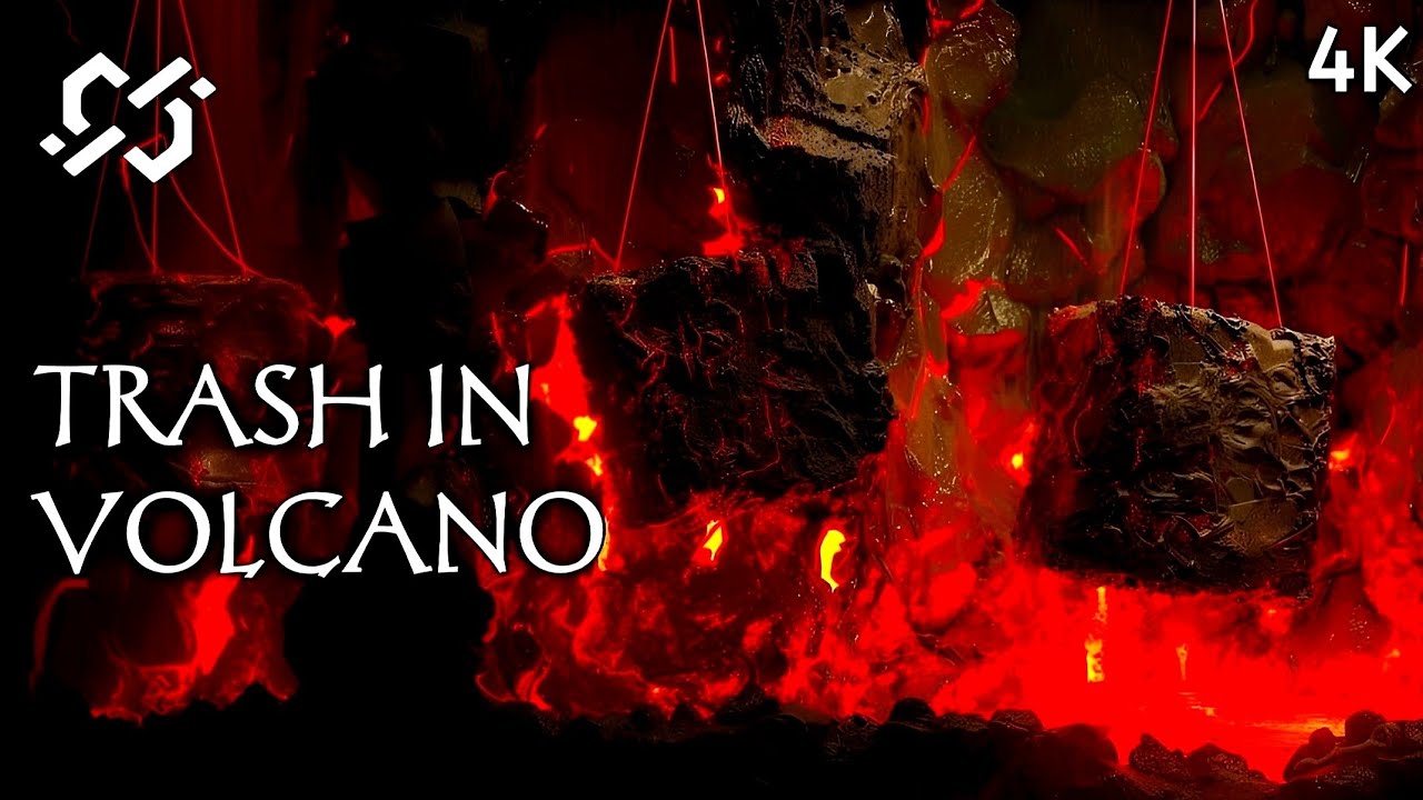 What If We Throw India's Whole Trash in a Volcano?