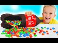 Vlad and Niki Chocolate &amp; Soda Challenge and more funny stories for kids