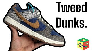 Nike Dunk Low Premium 'Tweed : Corduroy' Midnight Navy Unboxing and Review | Legits from Poizon by SNIDE 558 views 4 months ago 3 minutes, 28 seconds