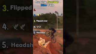 ranking funny bike fails 🚵‍♂️🤣 #ranking #moments #foryouroage #bike #youtube #fun #tiktok #bicycle