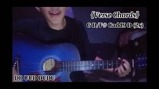 Simpleng tulad mo - Daniel Padilla {Guitar tutorial}