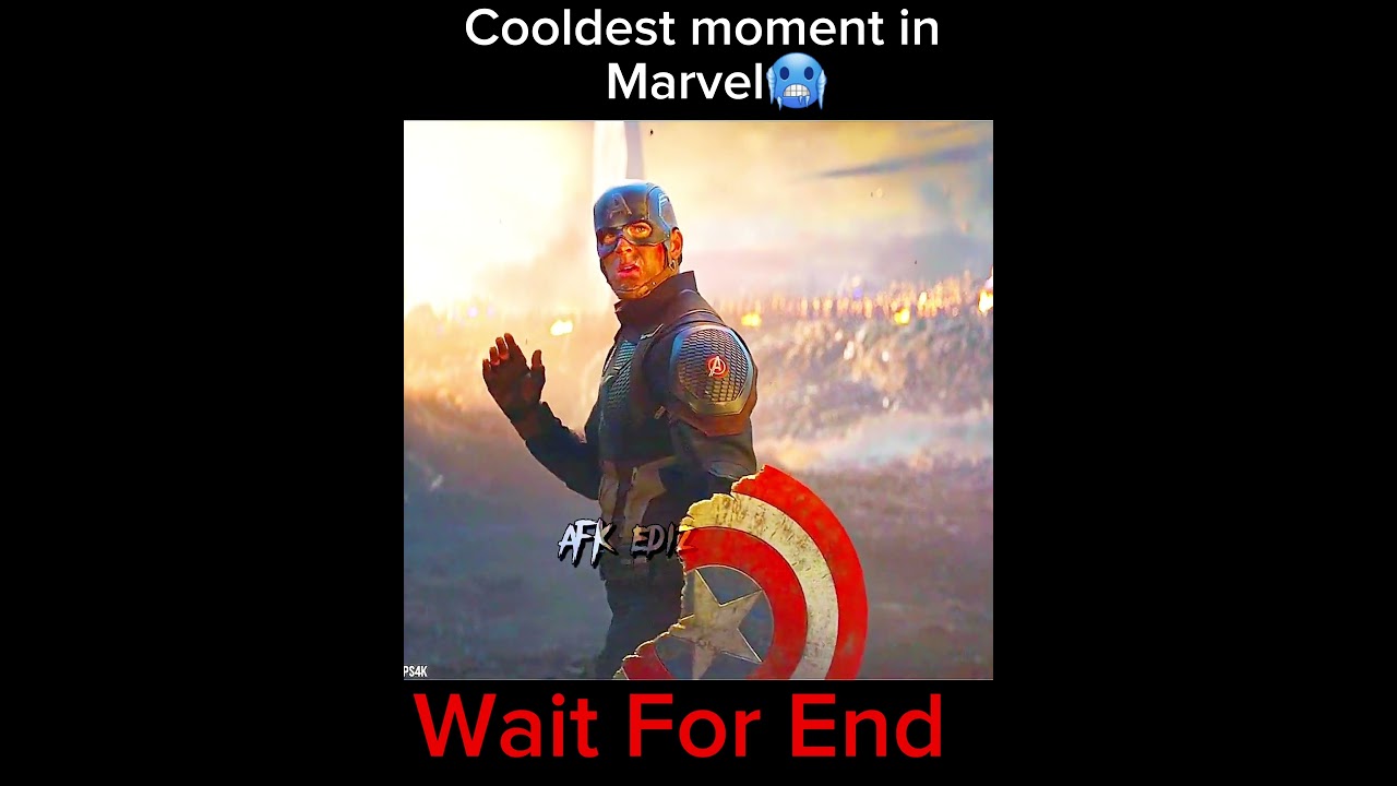 Cooldest moment in marvel 🥶🥵watch till end #trending #marvel #4kresolution #shorts