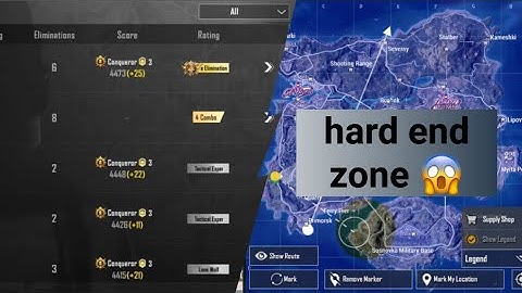 survive end zone 😱 | conqueror lobby | pubg mobile