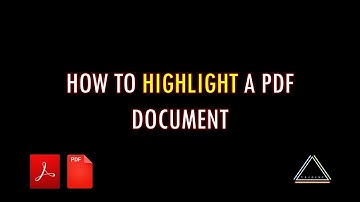 Best Way to Highlight a PDF using Adobe Acrobat PDF Reader