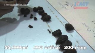 Cutting Pitted Dates Produce with KMT Waterjet