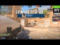 CS2 : RTX 3060 + Ryzen 7 5700X + 32 GB RAM : Competitive
