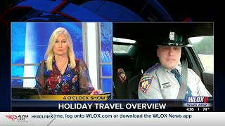 Holiday traffic in Mississippi with MHP Trooper Cal Robertson