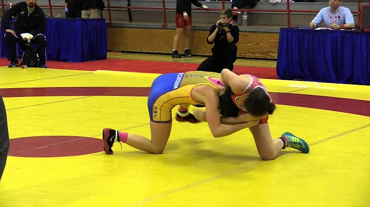 2015 Nordhagen Classic: 55 kg Sherri Berube vs. Mi...