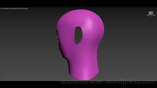 Ponikarovsky: 3DS MAX Practice Polygon Modeling Head Model Video #64 (04-23-2026)