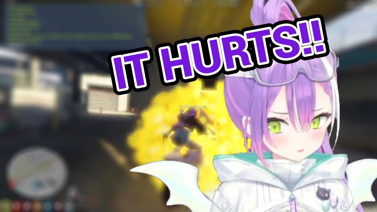 Towa Clumsy Cute Fall Moments in GTA VCR!!!