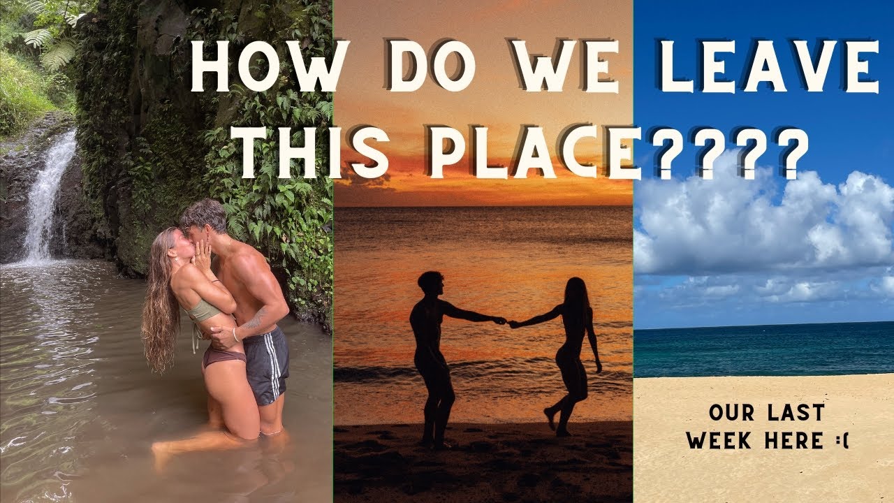 saying goodbye to our hawaii life :(