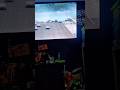 a crash at pocono Raceway #nascar