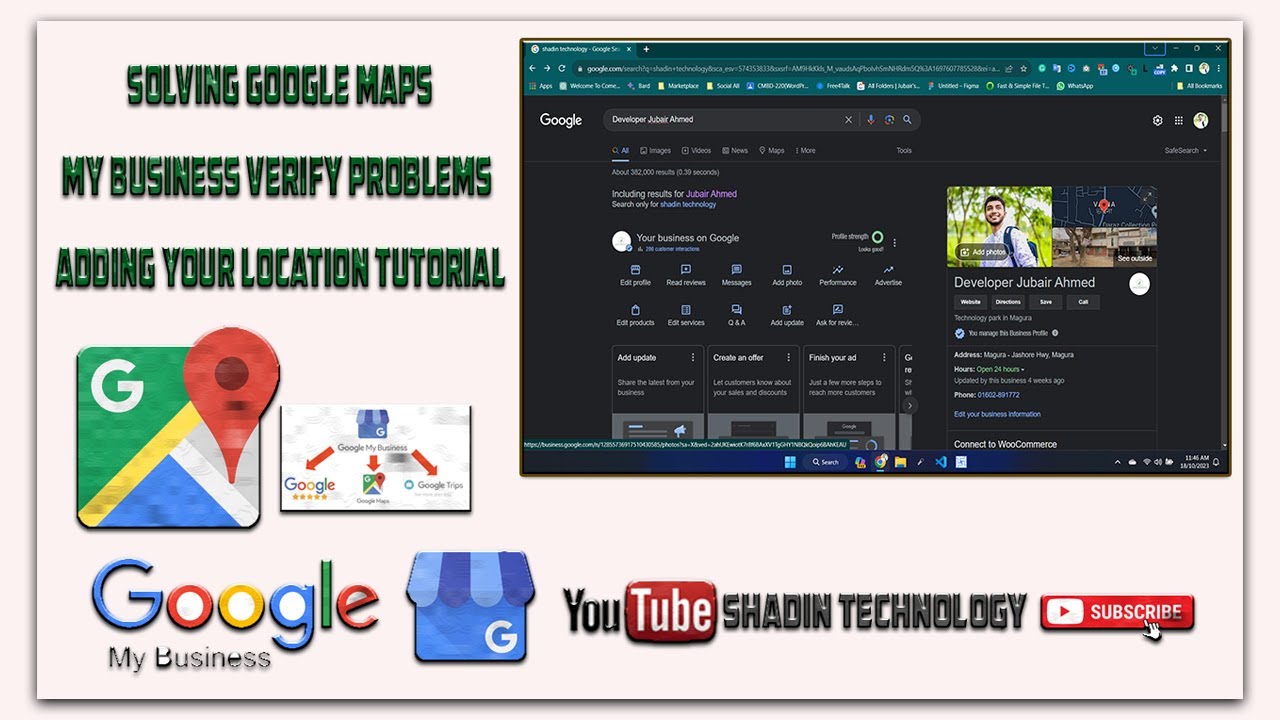 Solving Google Maps and My Business Verify Problems: Adding Your ...