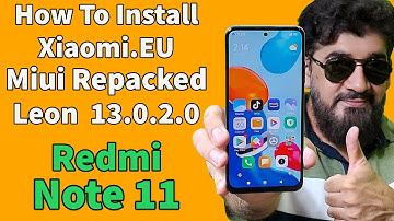Install Miui Repack Leon 13 0 2 A12 On Redmi Note 11
