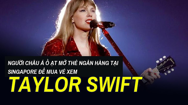 Buổi hòa nhạc Taylor swift châu Á 2023