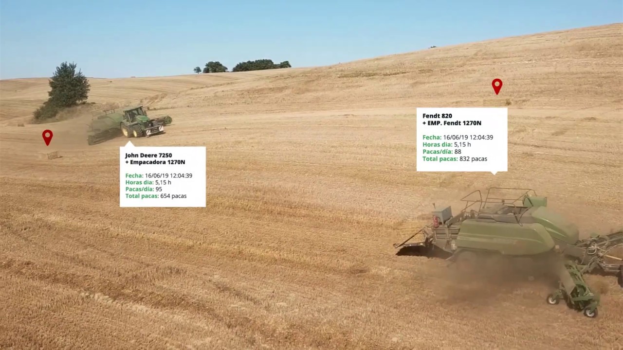 Agricolum - Gestión de empacado y recogida de paquetes con GPS