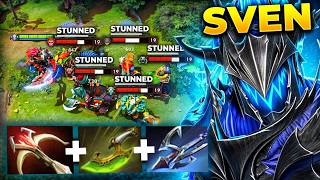 BROKEN SVEN RAMPAGE 🔥 30 Kills Solo Carry | Dota 2 7.41b