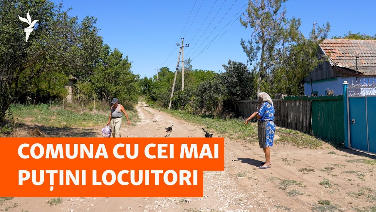 Comuna cu cel mai mic număr de locuitori
