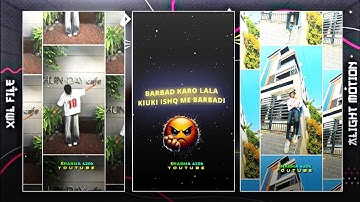 👿ISHQ ME BARBADI HAI😈BOY 2 LINE ATTITUDE XML😎 New Attitude Xml File 😈#xml #attitude