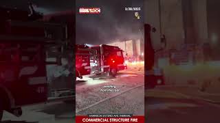 Commercial Structure Fire in the Community of Thermal
