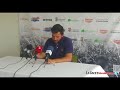 Declaraciones de Astu tras el Unionistas - Cebrereña(2-1)