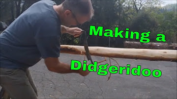 How to Build a Didgeridoo, My First Attempt at Making a Didgeridoo with CNC Router