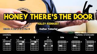 Honey There's The Door  - Haley Reinhart | Easy Guitar Tutorial For Beginners (CHORDS & LYRICS)