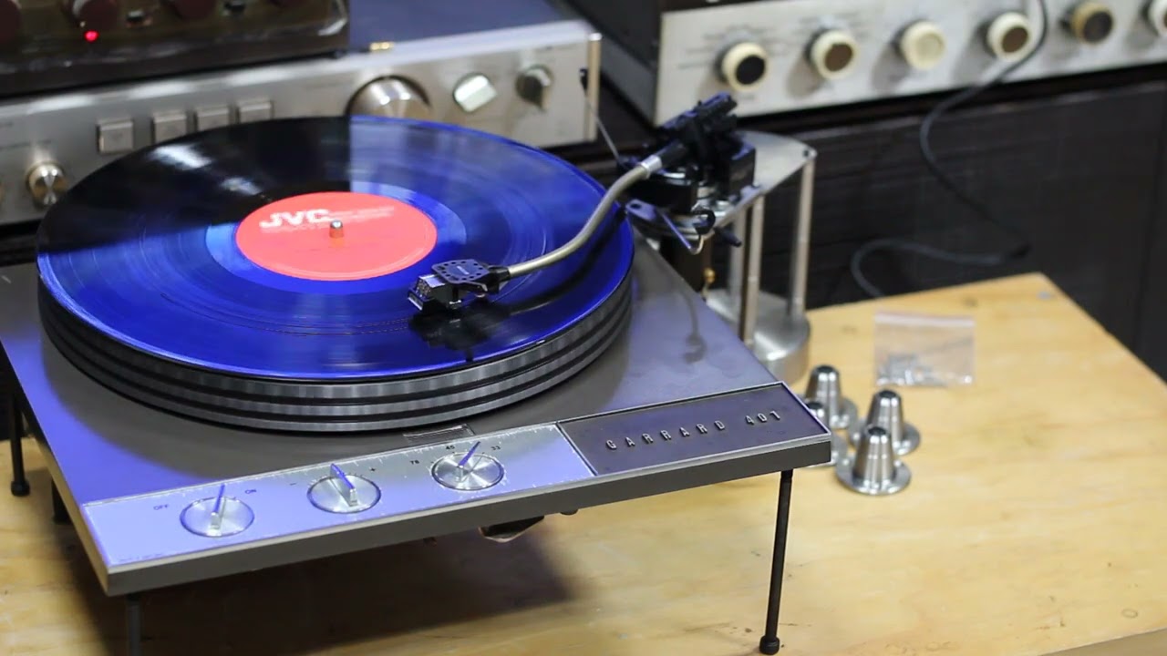 Test Garrard 401 - YouTube
