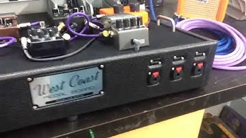 Custom #pedalboard build for Angeline Saris, Master #Bassist #bassplayer #angelinesaris