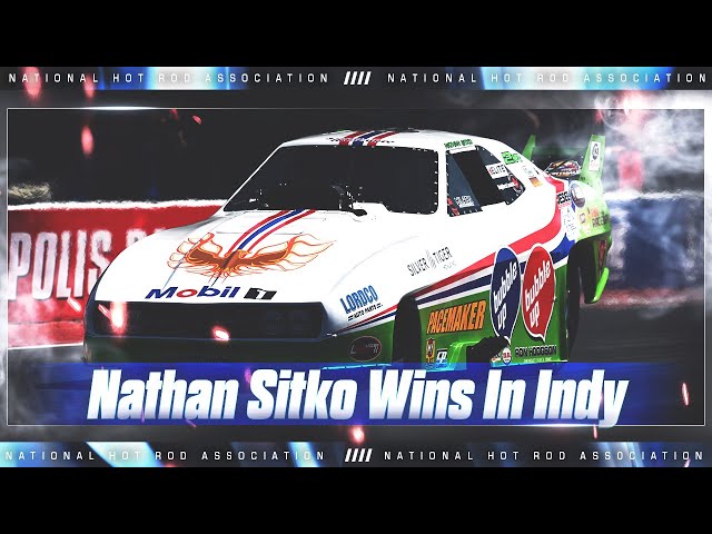 Nathan Sitko wins Legends Nitro Funny Car at the Cornwell Quality