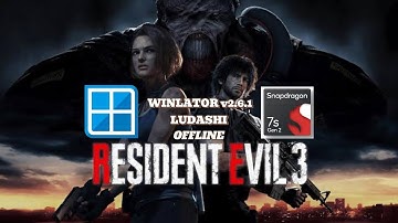 Resident Evil 3 (Windows) On Android || Winlator Ludashi v2.6.1 - Snapdragon 7s Gen 2 