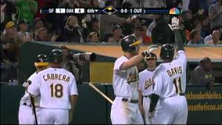 2009/06/22 Crosby's two-run double