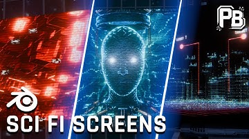 Sci-Fi Screens in Blender — 3 Stunning Glitch FX Fast!