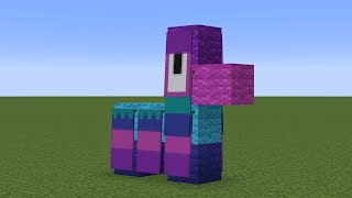 how to make a fortnite llama in minecraft