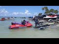 Dunedin, Florida causeway jet ski beach info and update. North of Clearwater, Florida