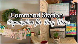 BACK TO SCHOOL COMMAND STATION | ORGANIZATION FOR BUSY MOMS | MAMAS TIMOUT