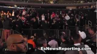 Tommy Corvette Knocks out Angry Cotto Fans at Austin Trout Vs. Cotto Fight At Madison Square Garden