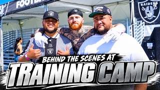 Behind the Scenes at Raiders Training Camp 2026 (Vlog)