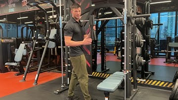 Smith Bulgarian Split Squat Tutorial