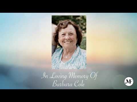 Barb Cole Funeral Live Stream