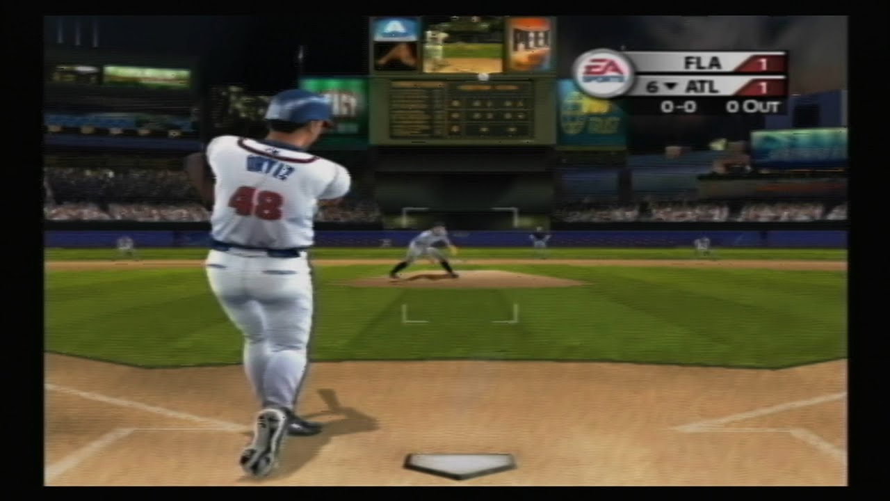 MVP Baseball 2004 - Atlanta Braves vs Florida Marlins, at Cincinnati Reds (Games 11-13)