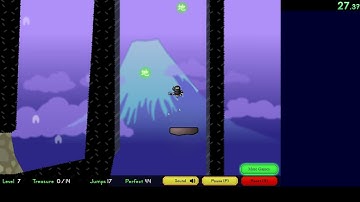 Sticky Ninja Academy | Level 7 Pacifist | 49.260s (WR) | Speedrun