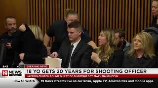 Sentencing for teenager guilty of shooting Cleveland police officer