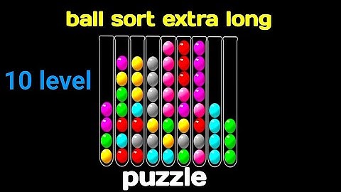 Challenge yourself by solving the ball sort extra long puzzle to improve your concentration level.