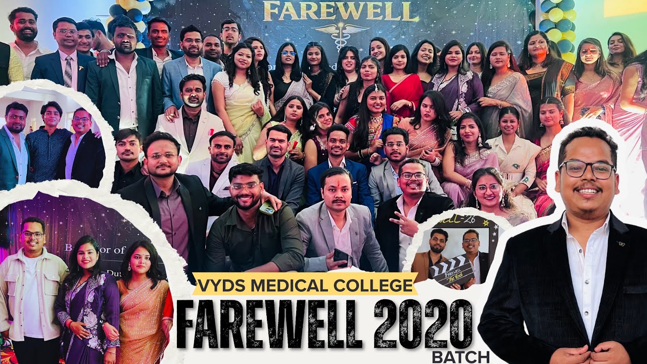 Farewell of 2020 Batch | VYDS Medical College | BAMS Journey Ends💔