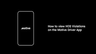 كيفية عرض مخالفات ساعات العمل على تطبيق Motive Driver screenshot 3